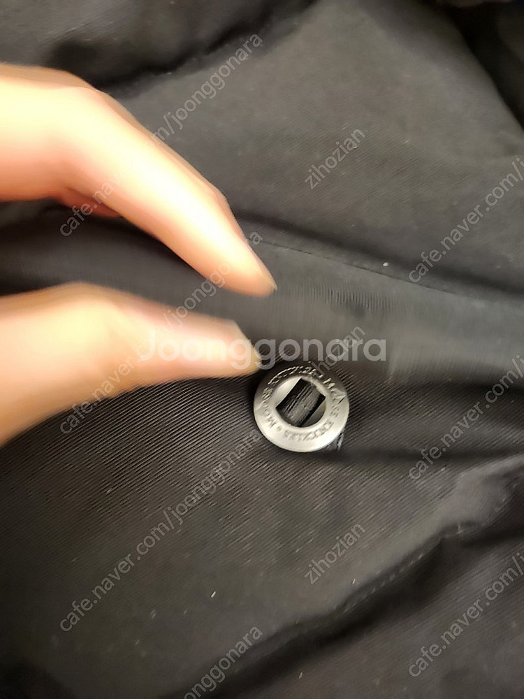 (백화점새상품/가격내림) 무쓰너클 쓰리쿼터 남성패딩 M--3