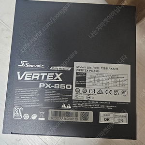 시소닉 Seasonic 버텍스 vertex px-850 platinum 플래티넘 풀모듈러 atx3.0