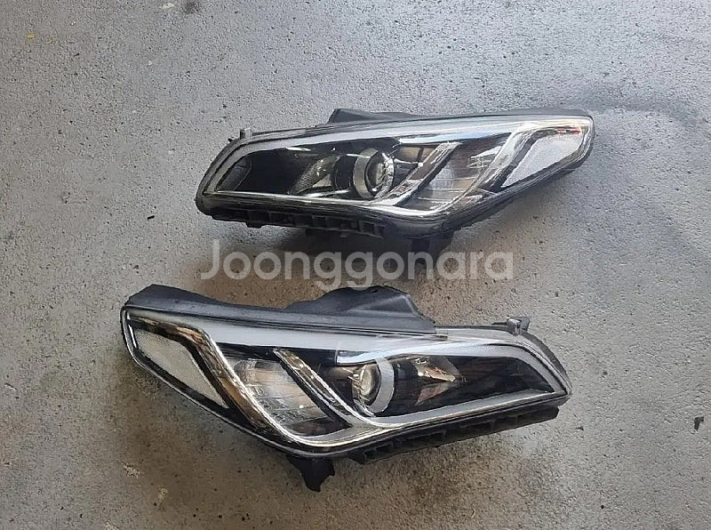 LF 쏘나타 7핀 운전석 헤드 라이트 전조등 램프--2