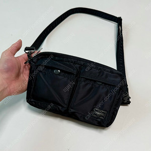 포터 탱커 숄더백 Porter Tanker Shoulder Bag Black