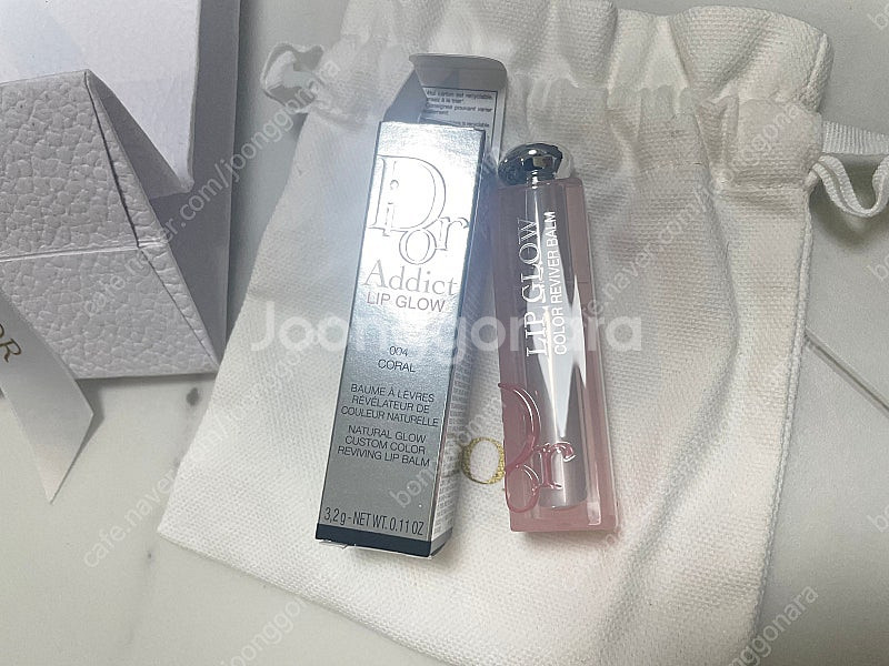 디올 어딕트 립 글로우 코랄 004 새제품--3