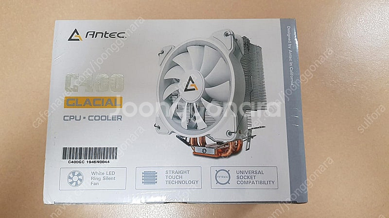 Antec C400 Glacial CPU 공랭쿨러 Wh...--0