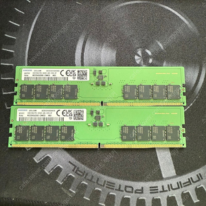 삼성전자 DDR5 32GB PC5-44800 (5600MHz) 데스크탑 메모리 램 판매합니다