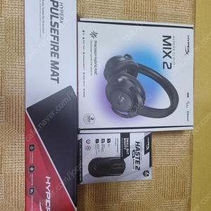 HYPERX CLOUD MIX2 헤드셋,마우스,패드 판매합니다.