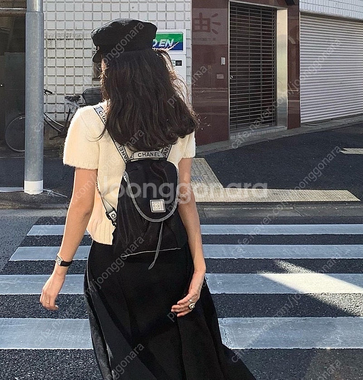 샤넬 스포츠라인 백팩--0