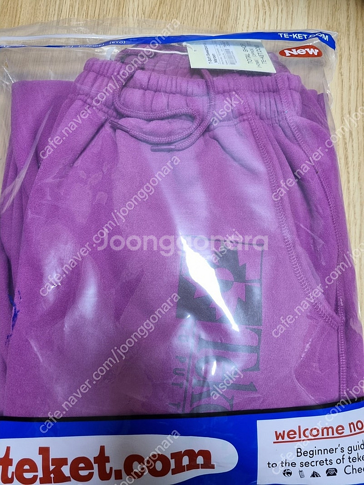 teket 테켓 기모 스웨트 팬츠 L 라지--0