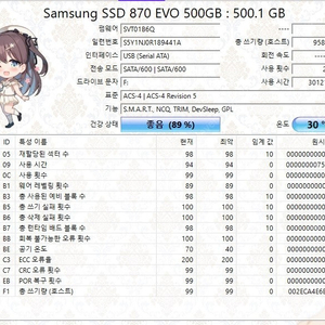 870EVO 500G, 860EVO 250G, SSD120G 팝니다.