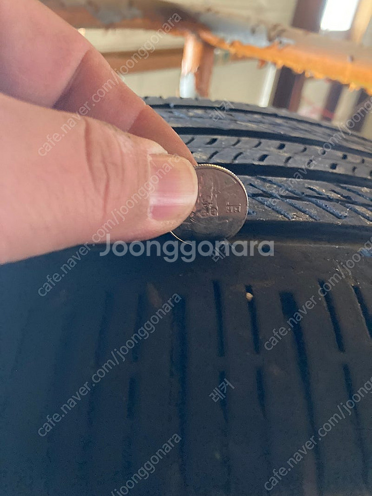 265 50 20 한국타이어 다이나프로 4본 팝니다.--5