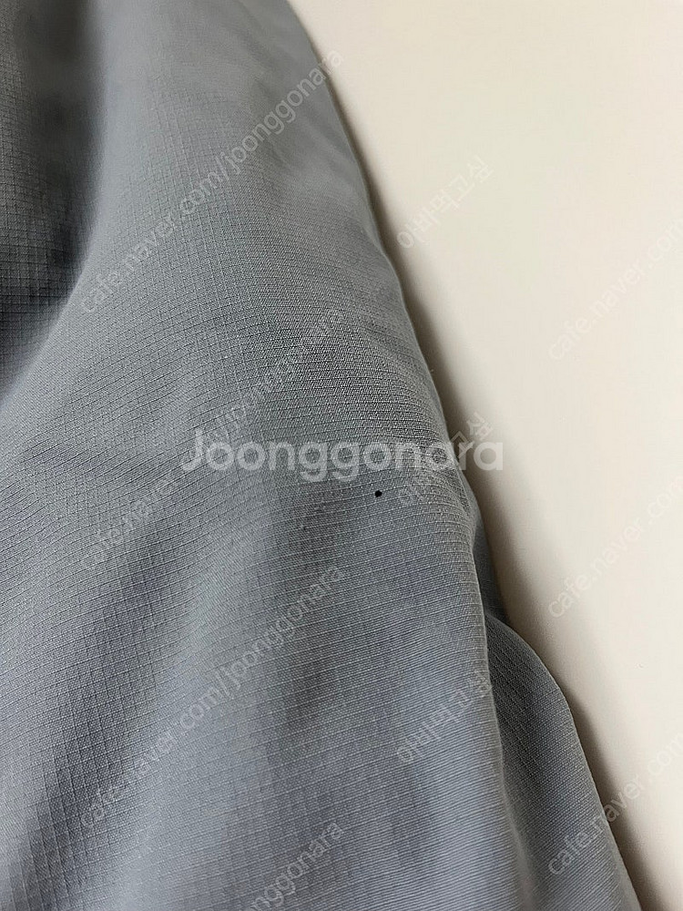 커버낫 리버시블 오리털 패딩 블랙/그레이 L--5