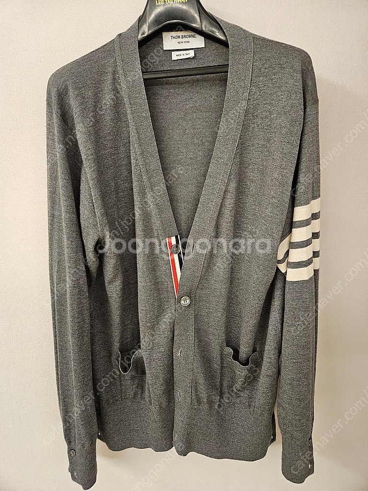 톰브라운 가디건 그레이 4사이즈--0