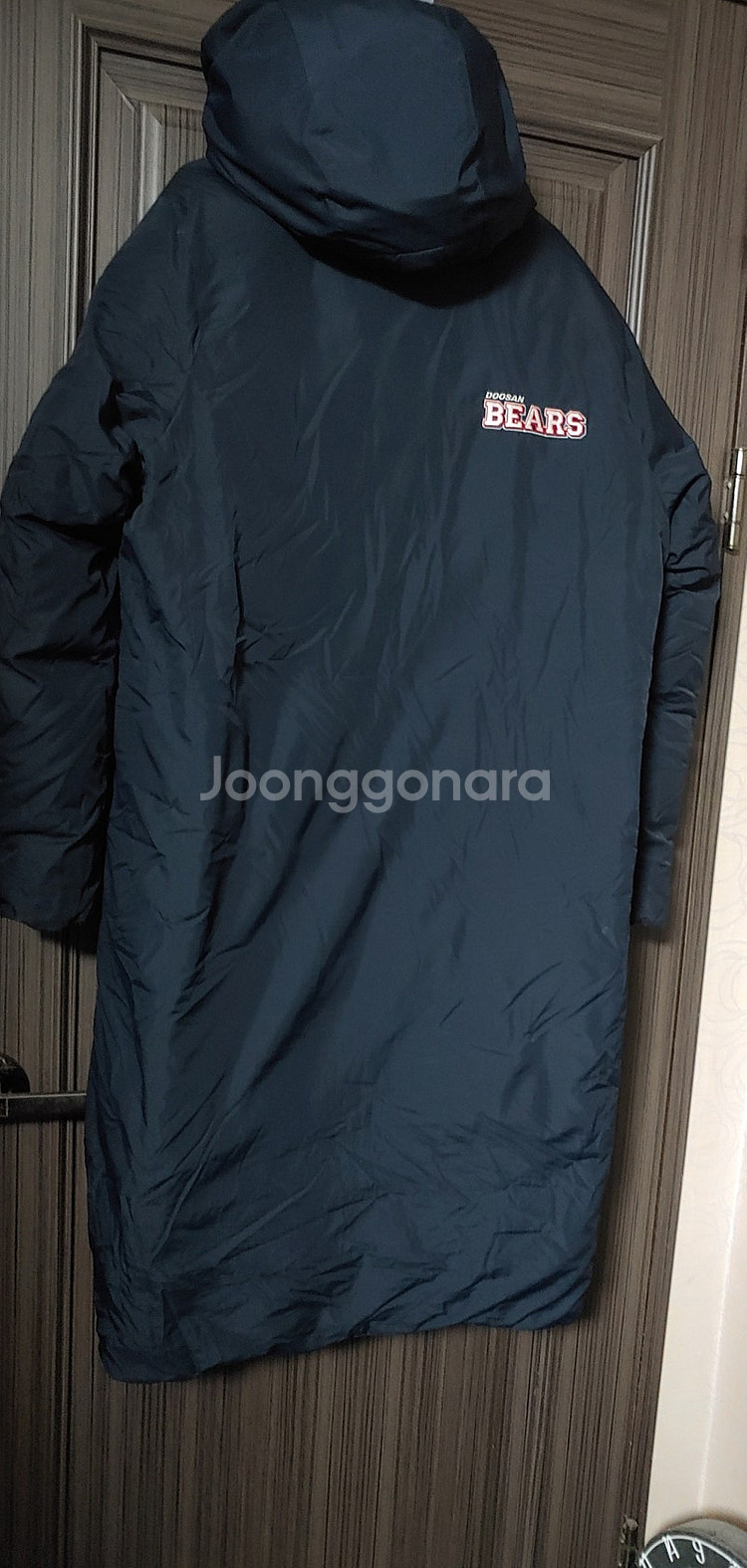 20 두산 베어스 휠라 롱패딩 100 L--1