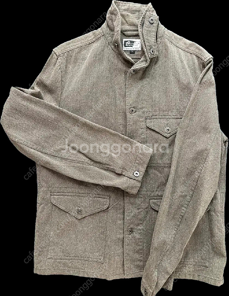 [L] 엔지니어드가먼츠 HBT 헤링본 트윌 워크자켓 커...--3