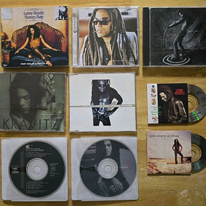 CD 음반 Lenny Kravitz 레니 크라비츠 싱글, 앨범 세트