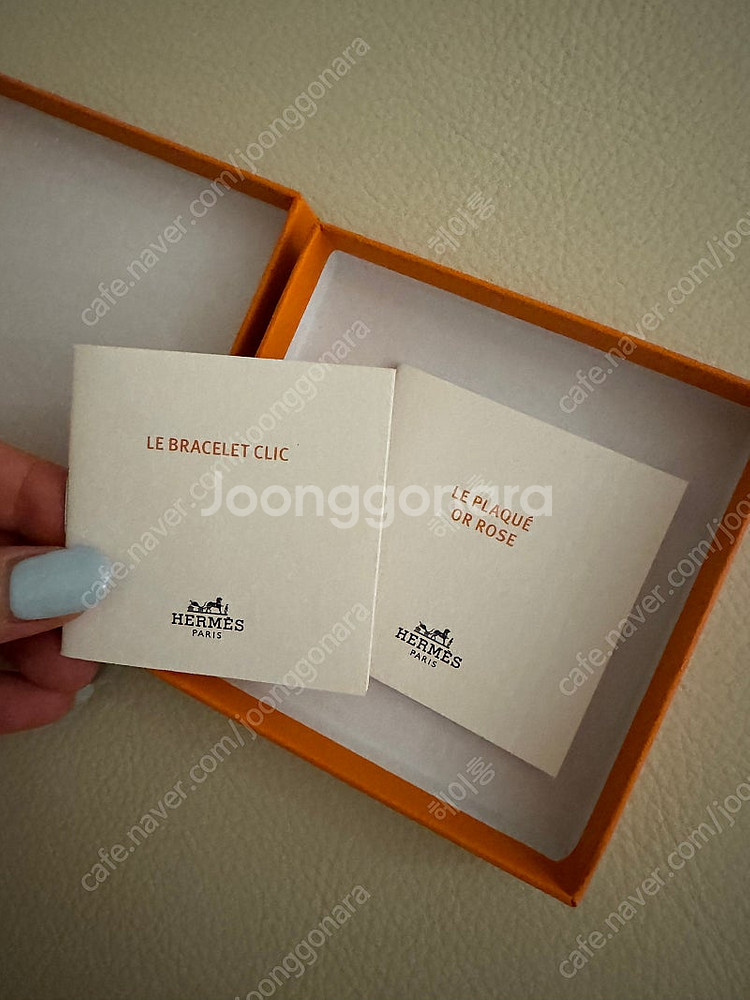 에르메스 클릭아슈 블랙/로즈골드 pm 새상품 (가격인하...--2