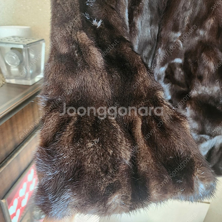 진도 모피 조끼 퍼 숏 모피--4