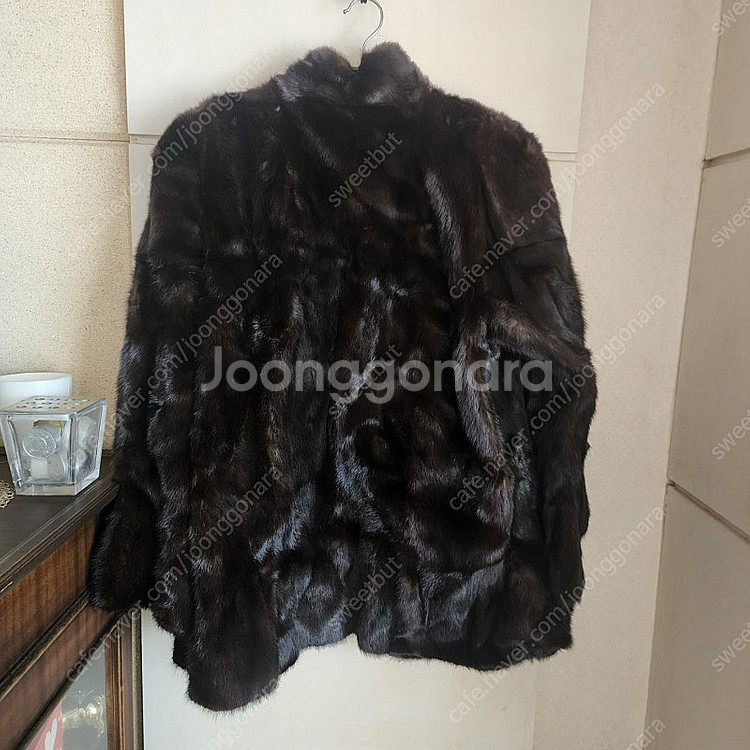 진도 모피 조끼 퍼 숏 모피--5