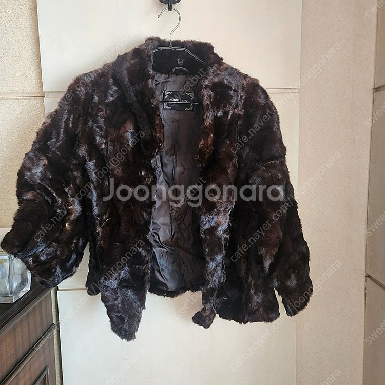 진도 모피 조끼 퍼 숏 모피--9