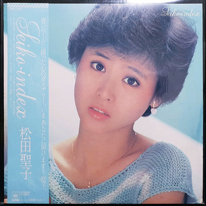 마츠다 세이코 松田聖子 Seiko index LP (2