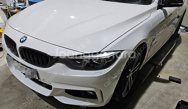BMW F32 4시리즈 M스포츠 패키지 프론트 범퍼 바...--5