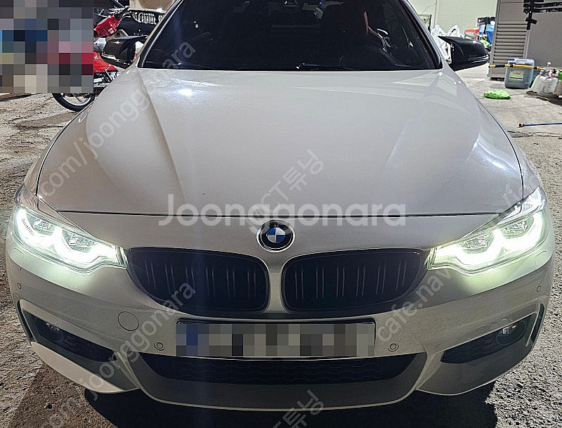 BMW F32 4시리즈 M스포츠 패키지 프론트 범퍼 바...--6