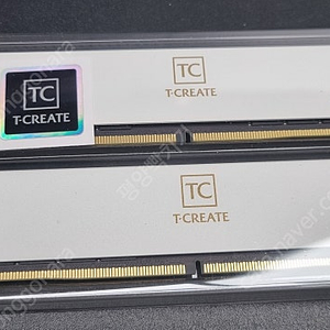 TeamGroup T-CREATE DDR5-6800 CL36 EXPERT 화이트 패키지 96GB(48Gx2)