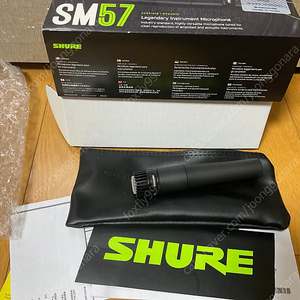 Shure sm57 LCX 악기용마이크(박스풀)