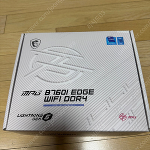 MSI B760I Edge Wifi DDR4 팝니다