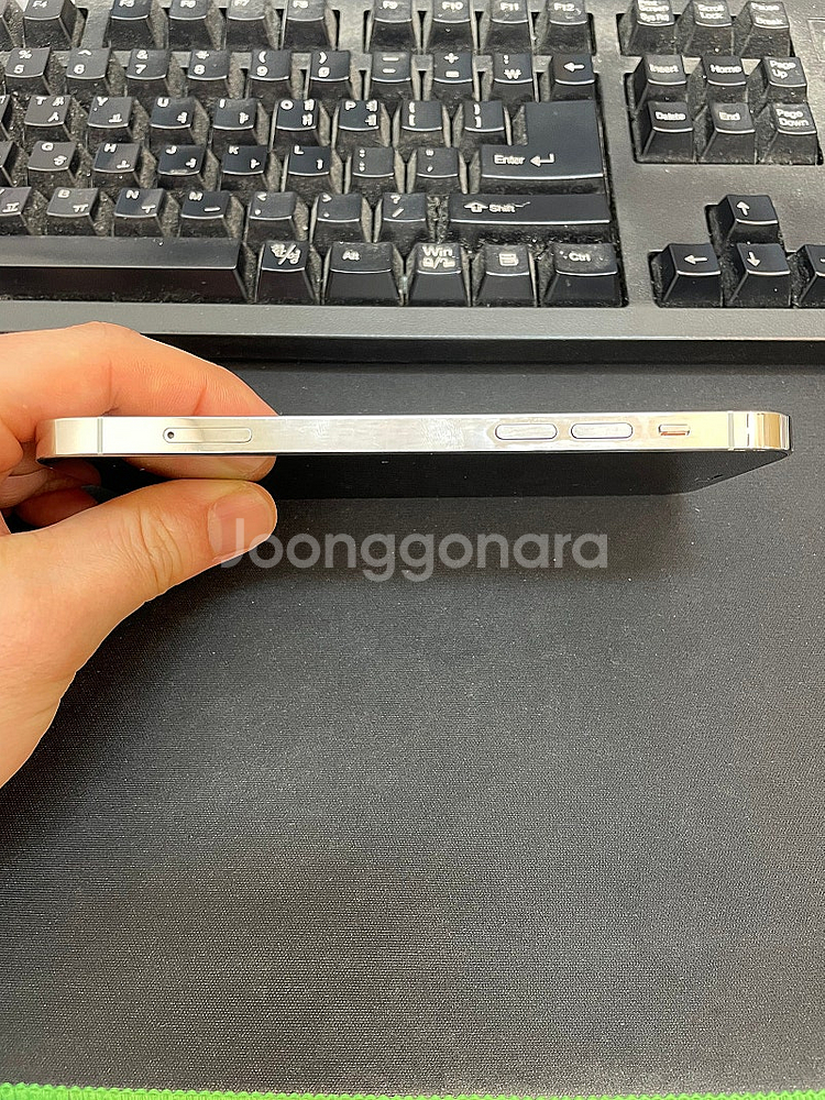 아이폰12프로 실버 128GB 상태좋은 중고41만팝니다...--6