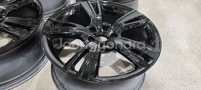 아우디 A6 C7 컴포넌트 악세사리 블랙유광 19인치 ...--2