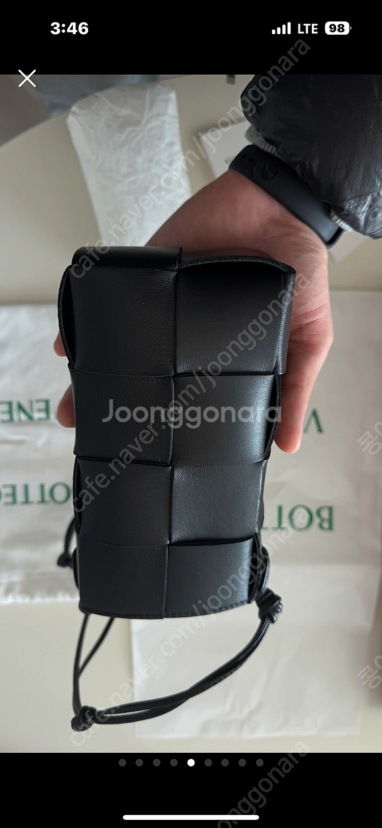 [정품] 보테가베네타 폰 파우치 – 단순 개봉, 미사용...--4