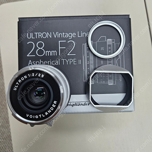 보이그랜더 울트론 28mm F2 (TYPE 2) 실버 렌즈 (M마운트) 판매