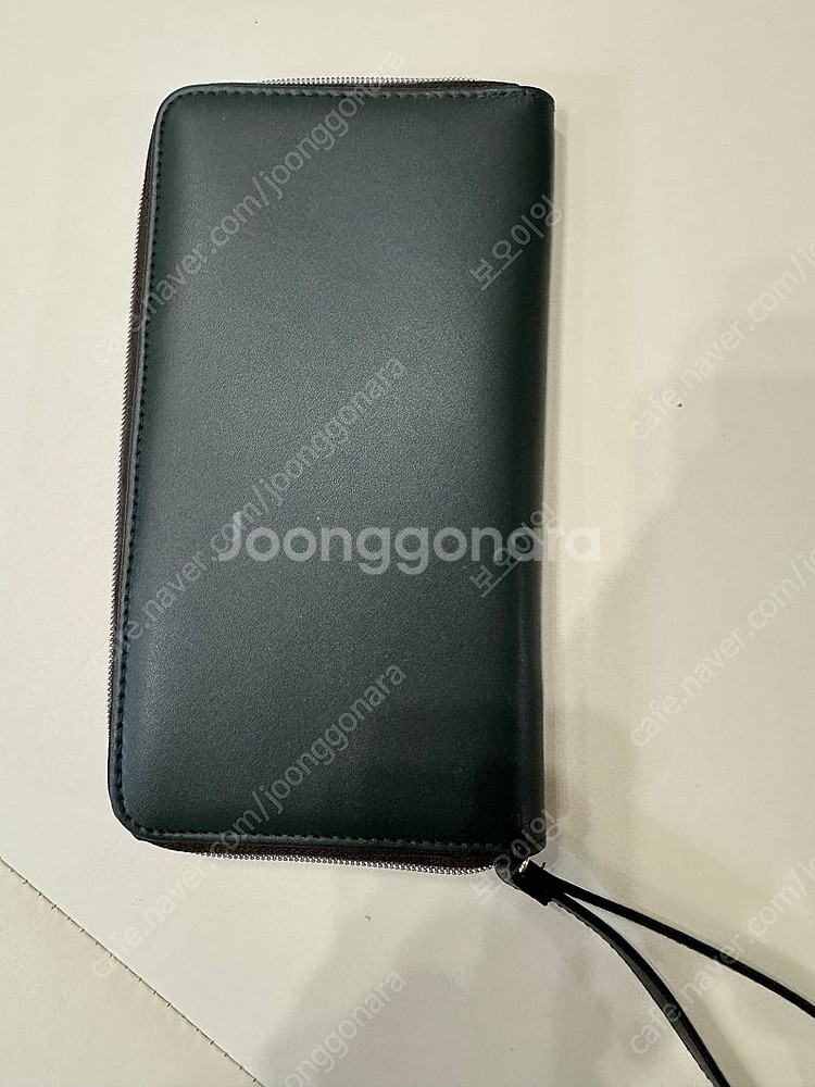 바버 barbour 가죽 여권지갑 여권파우치--1