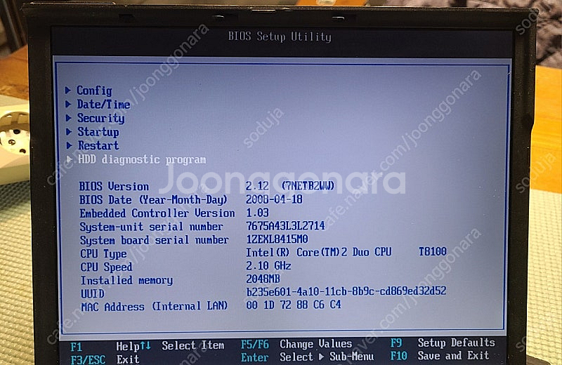 레노버 x61 7675-A43 씽크패드 think pa...--5