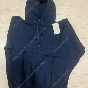 리얼맥코이 The Real Mccoy's heavyweight hooded sweatshirt 네이비 헤비웨이트 후디 새상품 판매합니다