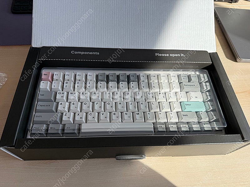 COX 유무선 무접점 미니키보드 CNK84W PBT 팝...--2