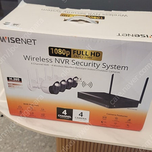 와이즈넷 무선 WIFI CCTV 4채널