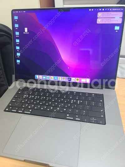맥북프로 16인치 그레이 m1 max 10코어, GPU...--2