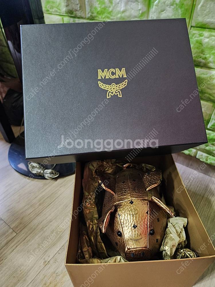 mcm돼지 정품 새상품--1