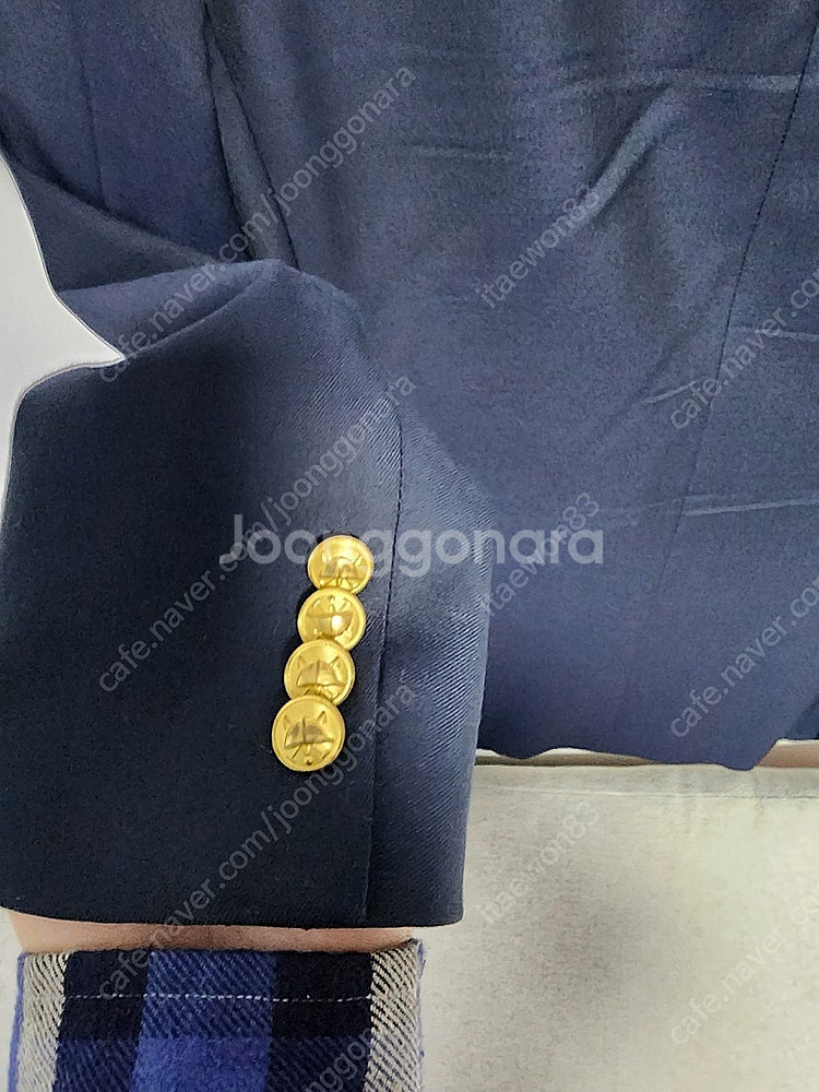 폴로 랄프로렌 네비이 금장 자켓 신형 원단--2