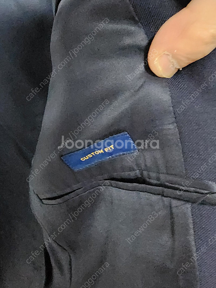 폴로 랄프로렌 네비이 금장 자켓 신형 원단--4