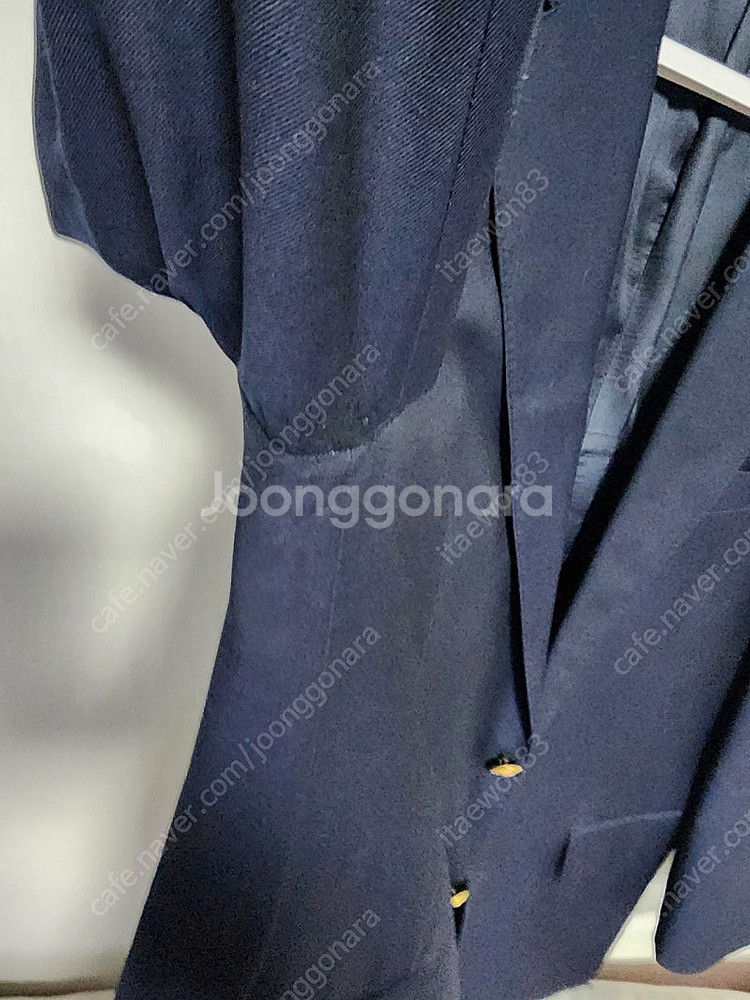 폴로 랄프로렌 네비이 금장 자켓 신형 원단--6