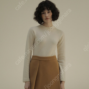 노미나떼 홀가먼트 베이직 니트, Whole Garment Basic Knit 아이보리, 그레이