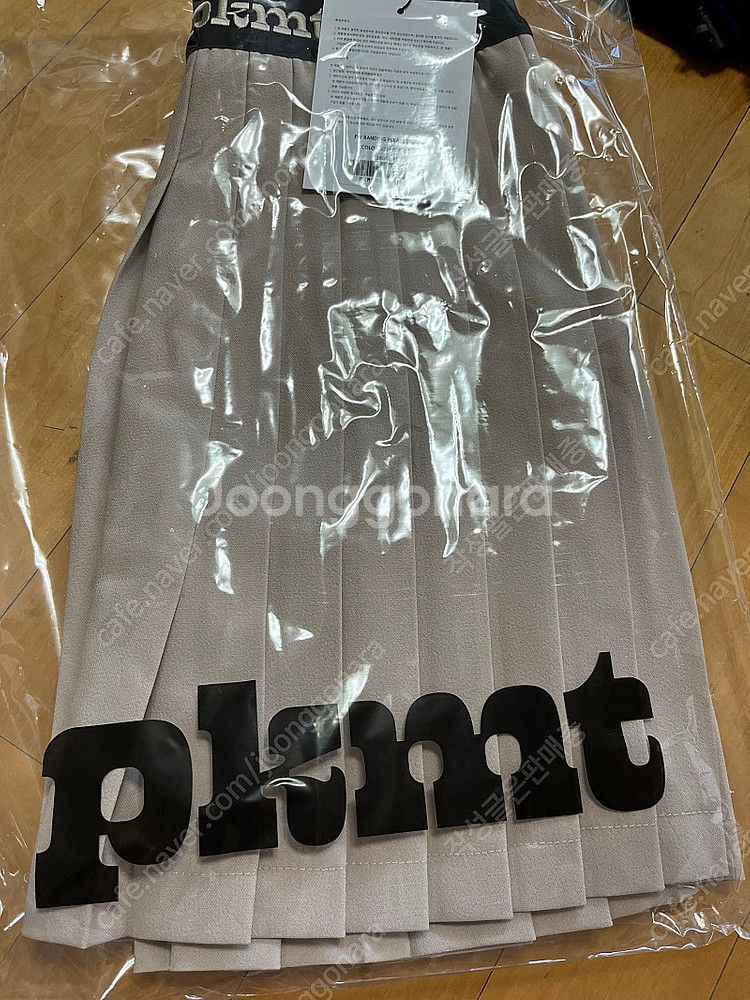 pkmt 피케엠티 베이지 골프 스커트 s 새상품 반택포--4