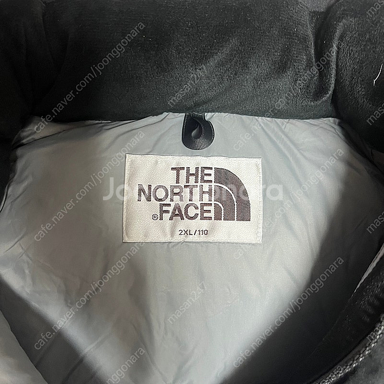 노스페이스 화이트라벨 눕시 다운 헤더그레이 (2xl/1...--2