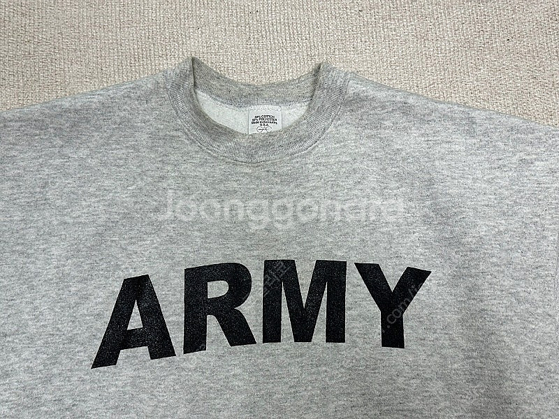 미육군 ARMY 그레이스웻셔츠 M--2