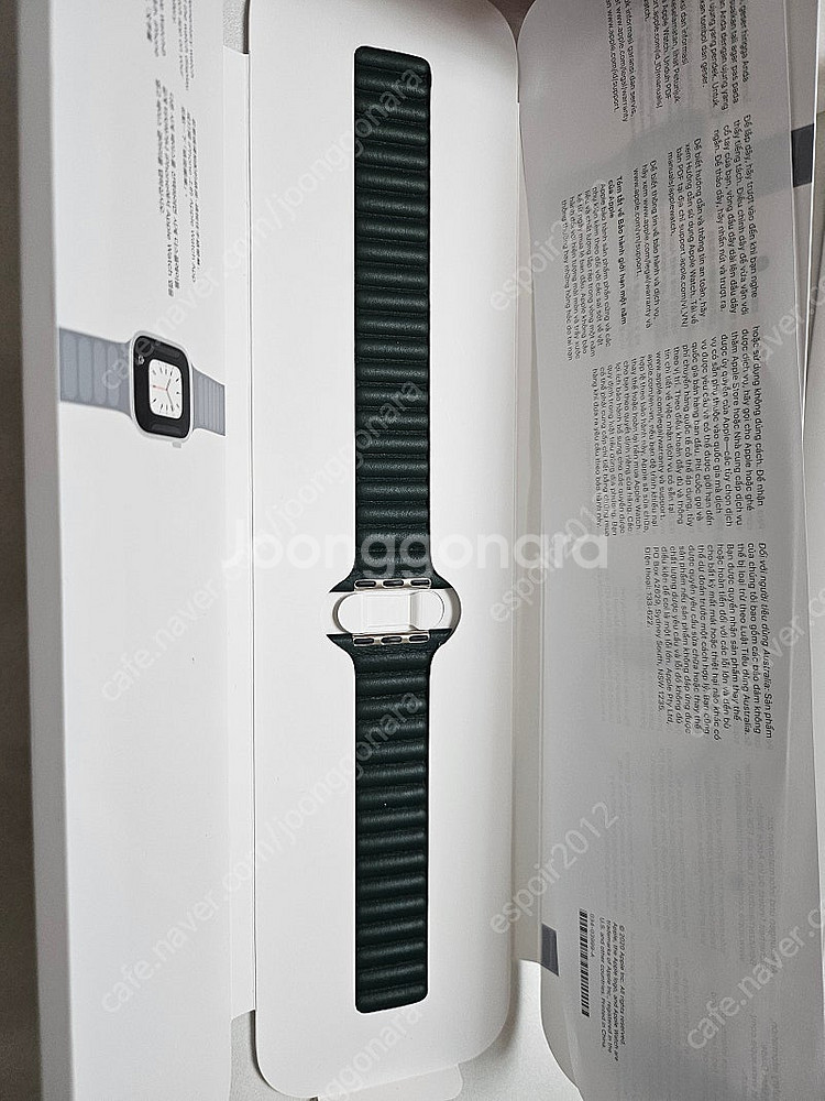 애플워치7 45mm 티타늄 셀룰러 판매합니다--3