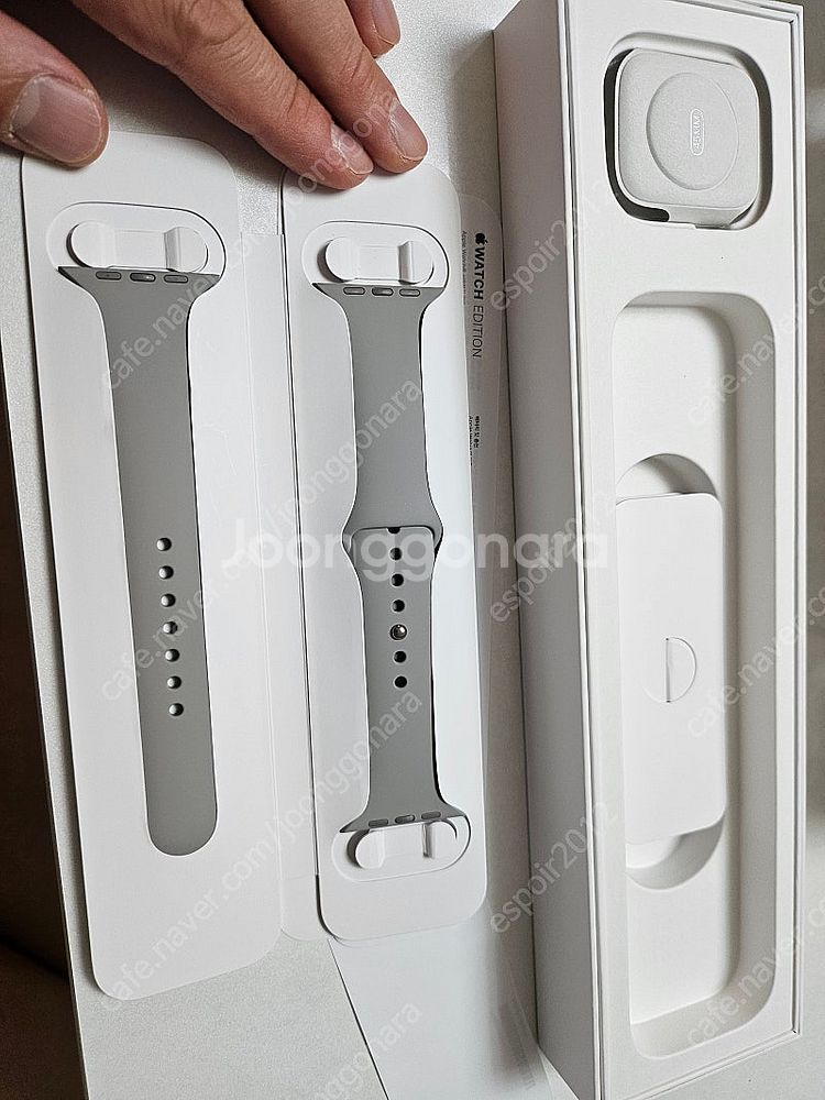 애플워치7 45mm 티타늄 셀룰러 판매합니다--4