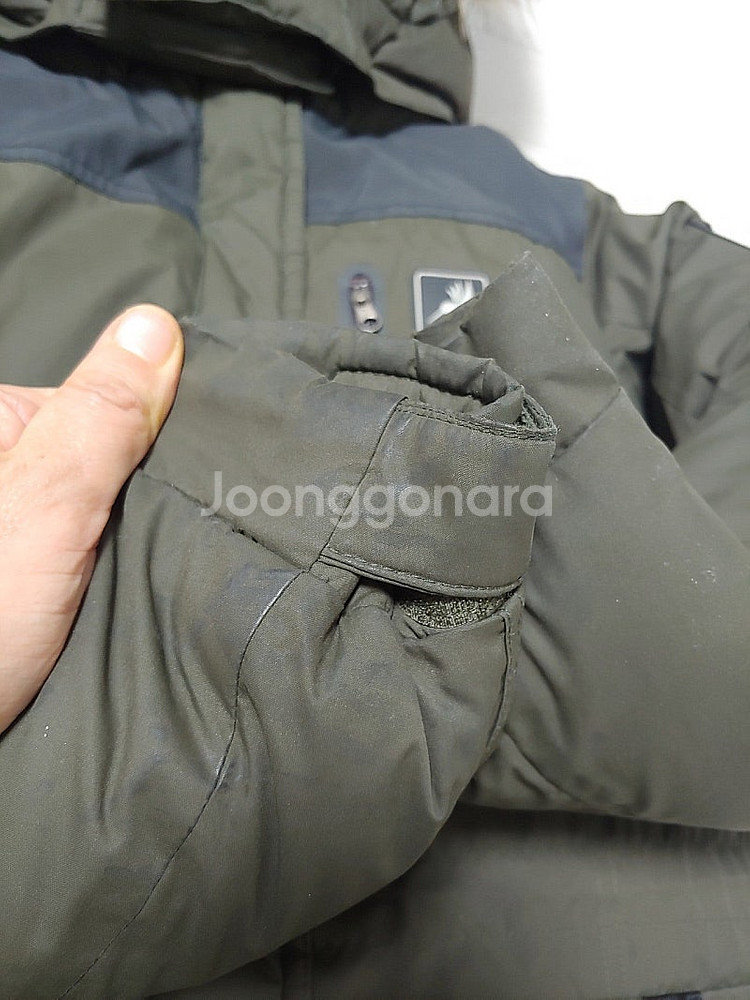 여성 오리털 패딩 점퍼 95사이즈(택포1만원)--3