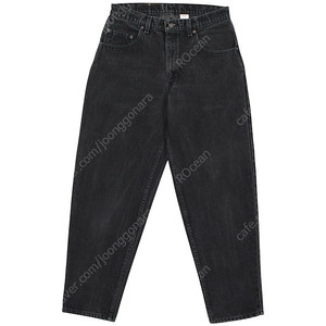 [33] 1995 USA Levis 560 Loose Fit Black Denim Pants (33X30) 리바이스 빈티지 루즈핏 블랙 데님 팬츠 90년대 미국생산 미제 90s