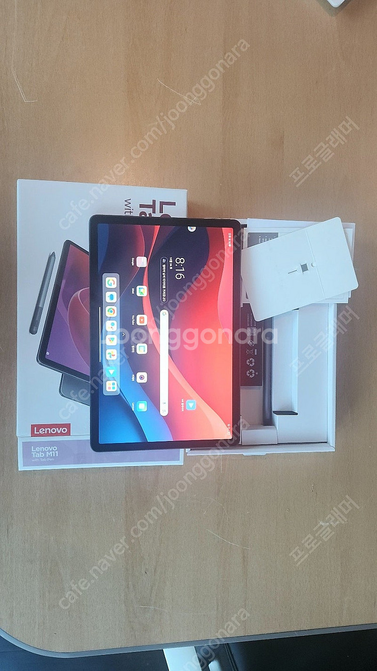 레노버 탭 Lenovo Tab M11 펜--1